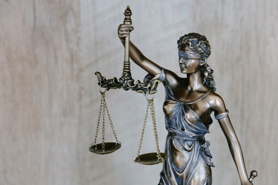 Legal professionals reviewing case documents